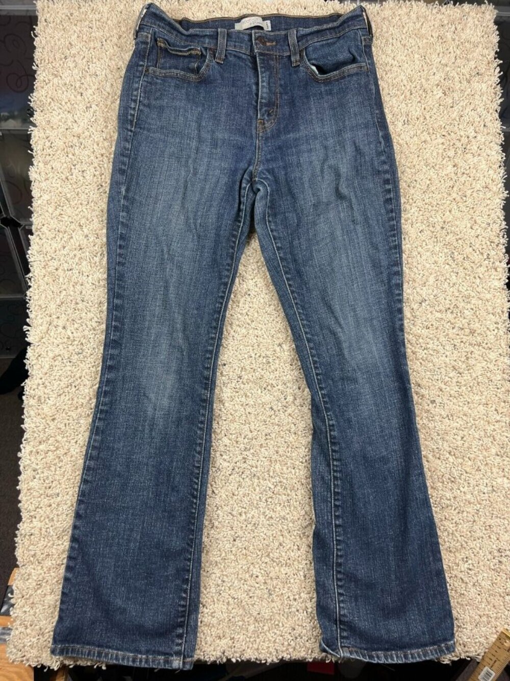 Womens Levis 515 Boot Cut Jeans Size 8M Cotton Denim Pants Red Tab